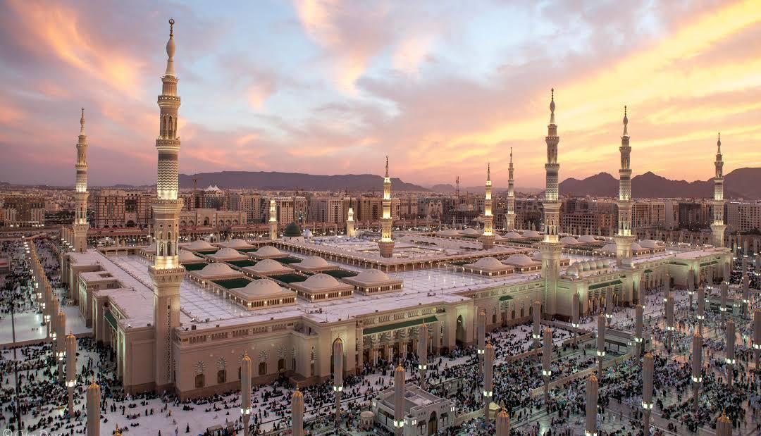Porte Makkah de la mosquée du Prophète